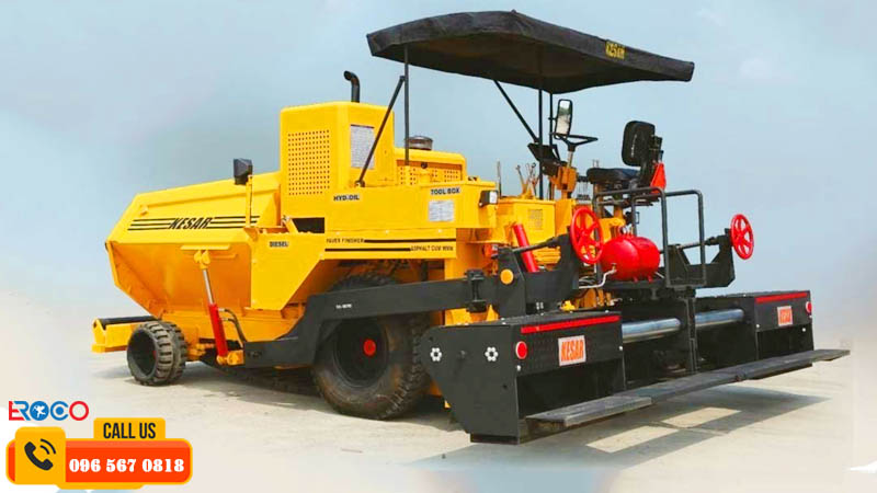Dịch vụ cho thuê máy rải thi công asphalt và base
