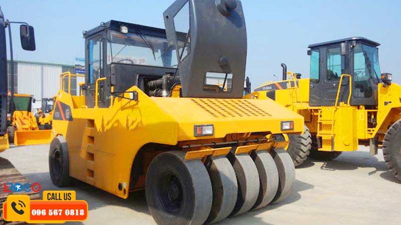 Quy trình dịch vụ cho thuê máy lu tính bánh lốp giá rẻ