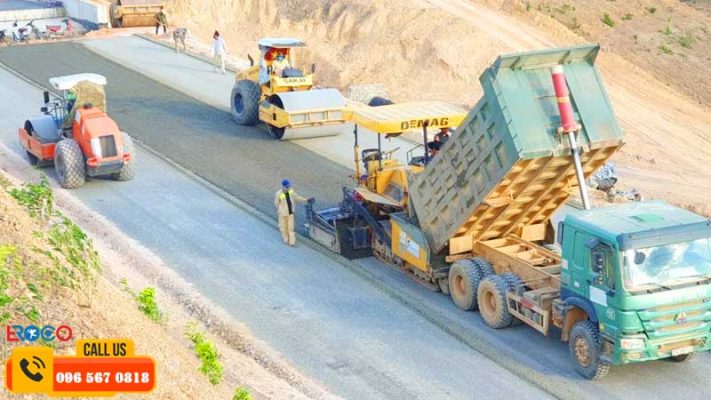 Chi phí Cho thuê máy rải thảm Sumitomo HB2045W cạnh tranh