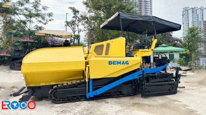 Đánh giá ưu điểm máy rải thảm Demag DF140C