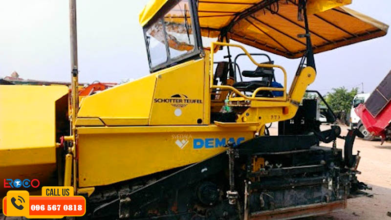 những đặc điểm nổi bật - ưu điểm của máy rải demag