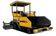 dịch vụ cho thuê Máy rải thảm HANTA P31W2 (Nhật Bản)