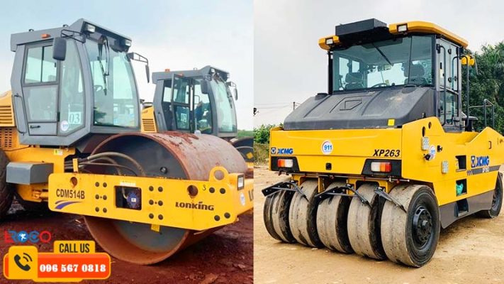 Phân loại các dòng máy lu hiện nay