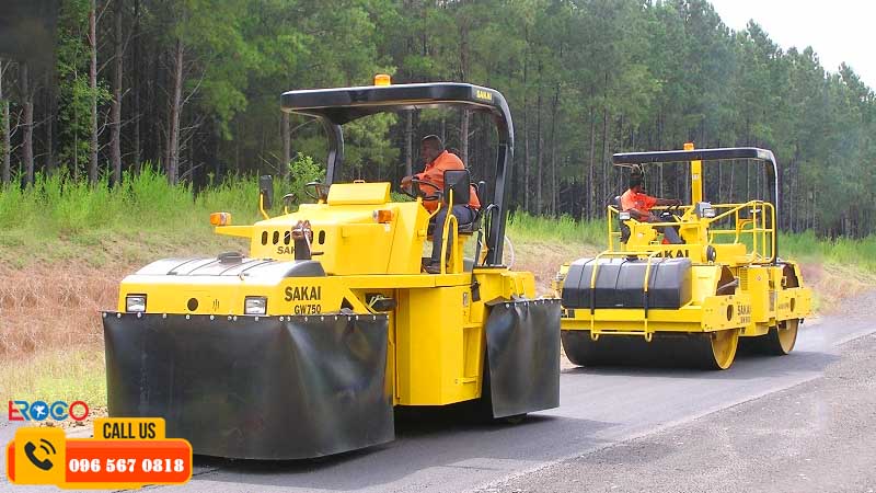 Cho thuê máy lu rung HYPAC C778B tại Hà Nội, máy tốt chuyên nghiệp