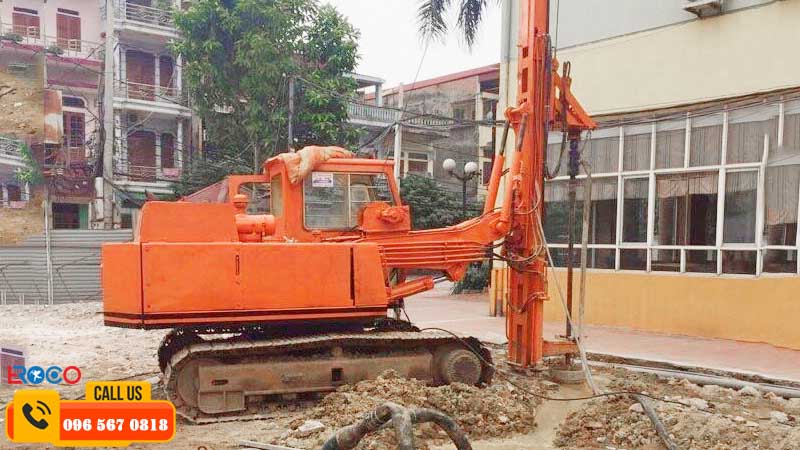 dịch vụ cho thuê máy khoan cọc nhồi giá rẻ tại hà nội được ưa chuộng