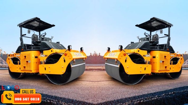 Giới thiệu máy lu rung VIBROMAX W752 tại Eroco Việt Nam