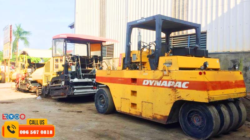 Một số kiến thức cơ bản về máy lu dynapac tĩnh