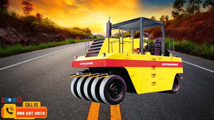 Dịch vụ cho thuê máy lu tĩnh bánh lốp DYNAPAC CP271 uy tín