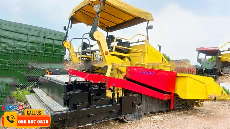 Tìm hiểu chi tiết những bộ phận của thiết bị máy thi công base nền đường (bây đường)