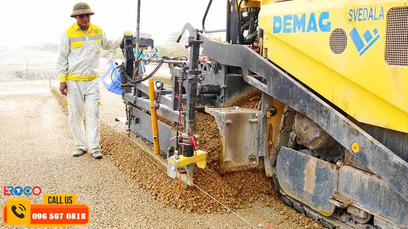 vấn đề cần lưu ý khi đánh giá lớp rải base bằng máy