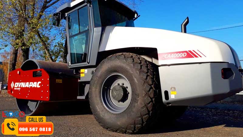 cách dùng lu bánh lốp