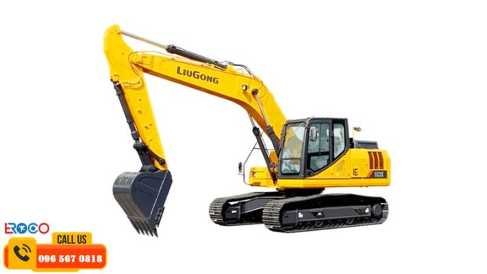 Eroco việt nam cho thuê các dòng máy xúc đào thi công
