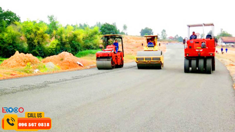 chọn xe lu tĩnh phù hợp công trình