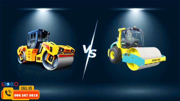 Khái quát về 2 dòng xe lu phổ biến