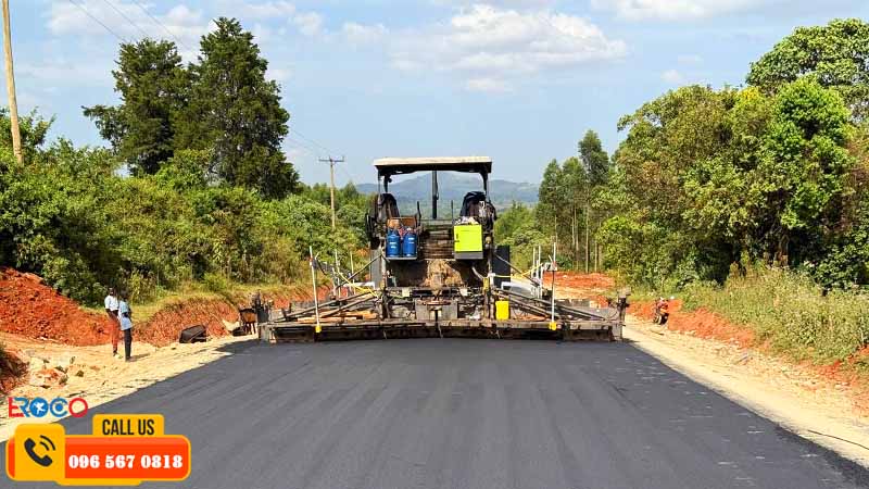 Quy trình thi công bằng máy rải base