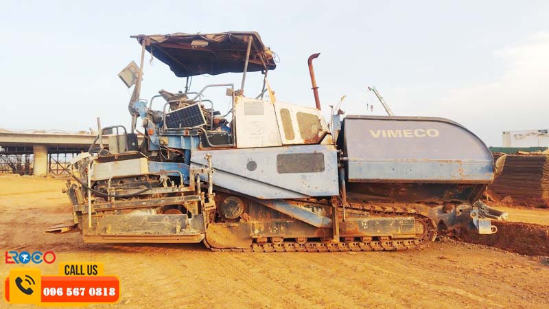 Tiến độ thi công rải bằng tay và bằng máy