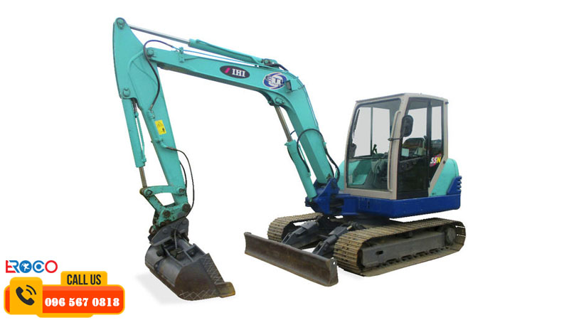 Những ưu thế của máy xúc đào bánh xích IHI 50Z