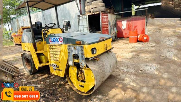 Các cấu kiện và hoạt động của máy lu rung cơ bản