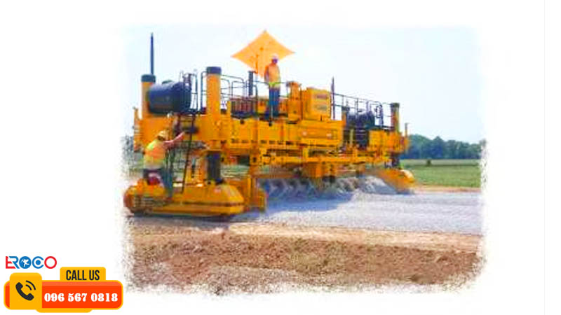 đánh giá vì sao vai trò máy rải base lại lớn