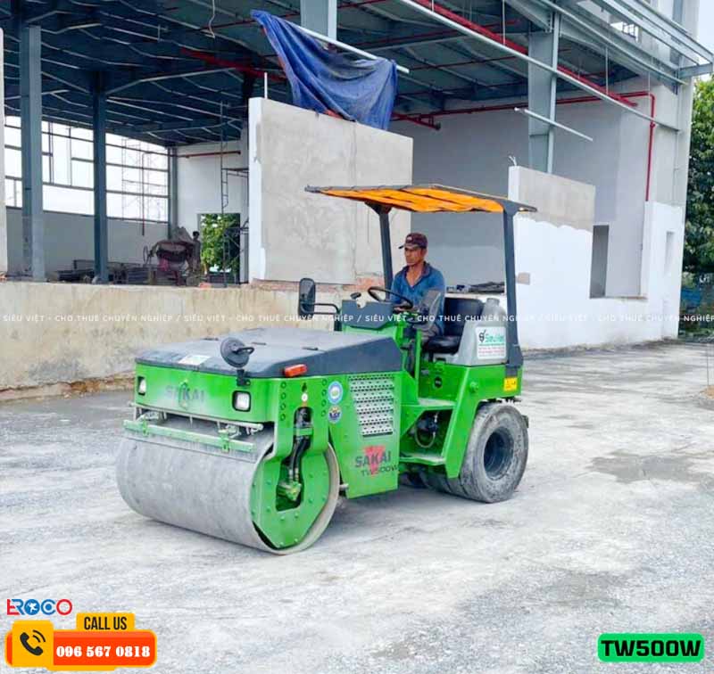 dồng lu TW500W-1 phù hợp đa dạng loại công trình