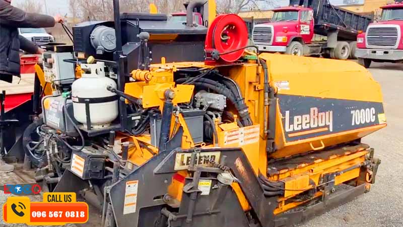 yêu cầu kỹ thuật máy rải