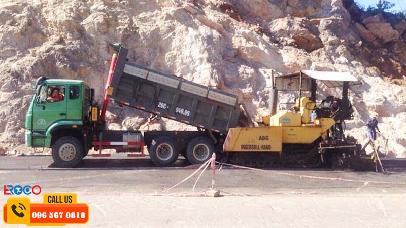 khắc phục khi rải base bằng máy không đủ chiều dày