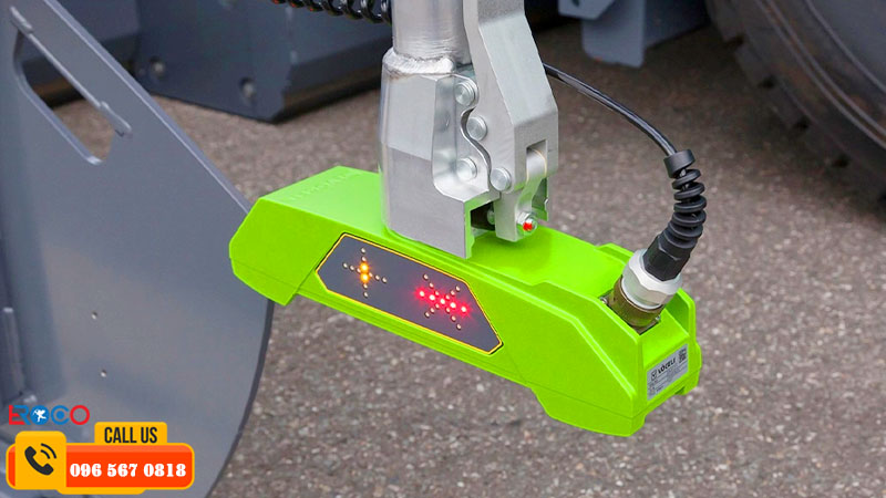 Các yếu tố tác động lên độ chính xác của cảm biến laser trên máy rải