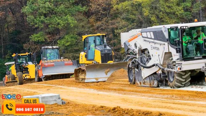 hướng dẫn xử lý khắc phục , hạn chế lỗi đối với máy rải cấp phối đá dăm