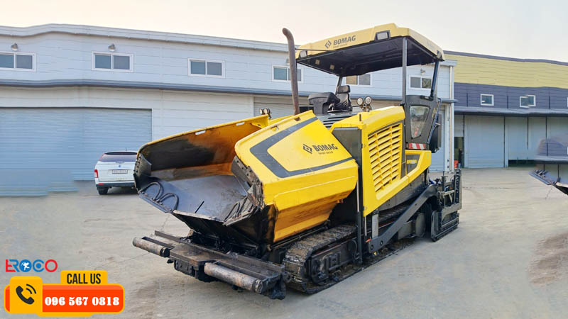 Giới thiệu về máy rải cấp phối đá dăm đã qua sử dụng