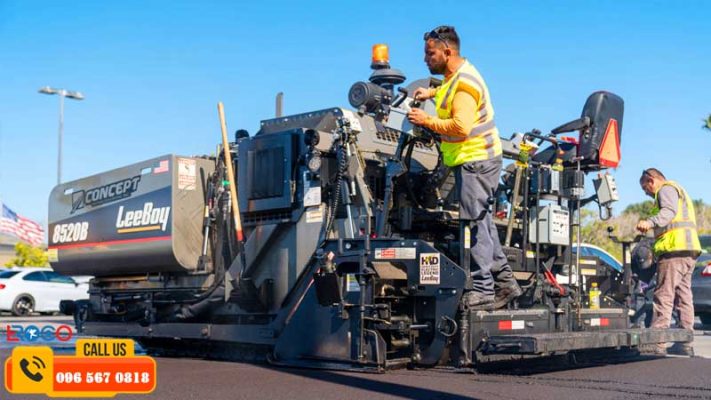 Kiểm soát độ dày base trên máy rải