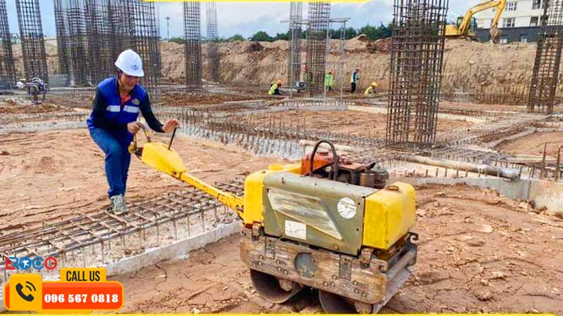 Địa chỉ cho thuê máy lu tay giá tốt và chất lượng