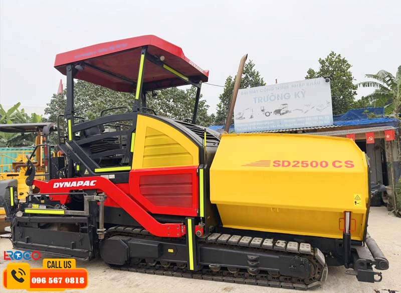 Nhu cầu sử dụng máy rải base thi công nền ở Hà Nam