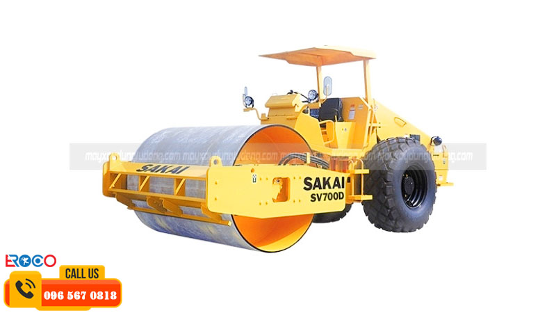 Xe lu rung Sakai Nhật Bản 1 bánh thép