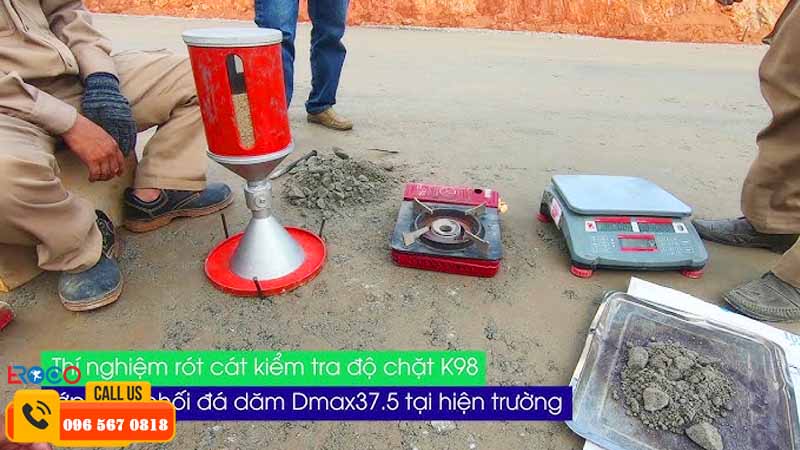 Những yếu tố ảnh hưởng đến hệ số lu lèn cấp phối đá dăm K98