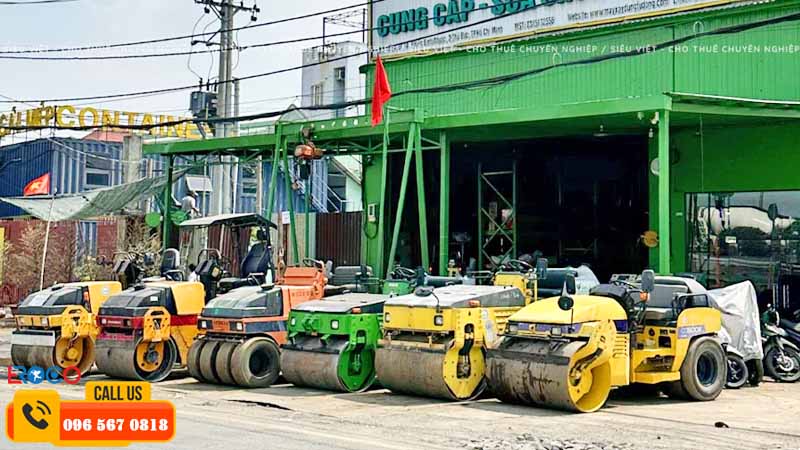 Các loại máy xây dựng được thuê phổ biến hiện nay
