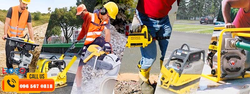 Các loại máy móc thiết bị xây dựng phổ biến hiện nay
