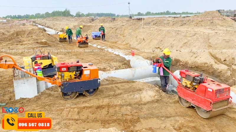 Hướng dẫn sử dụng máy lu rung dắt tay đúng kỹ thuật