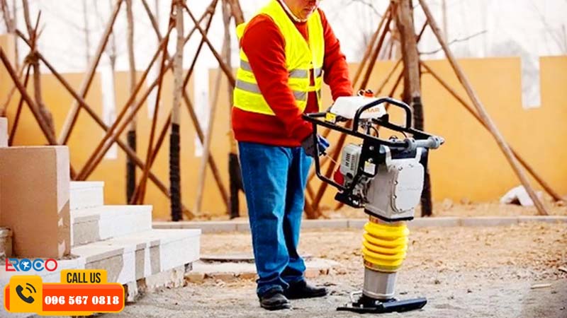 Các bước sử dụng máy đầm có đúng cách