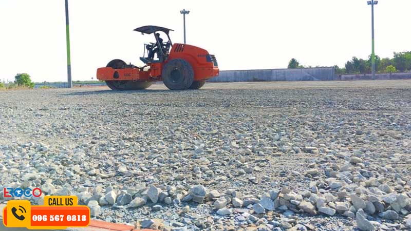 Dịch vụ cho thuê máy rải base tại Ninh Bình của Eroco Việt Nam