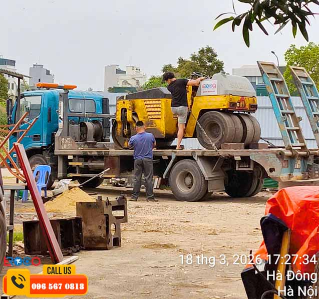 Máy lu và thiết bị đầm nén