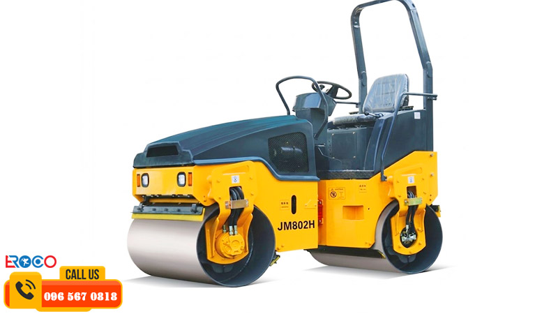 Ứng dụng phổ biến của xe lu rung 2 tấn