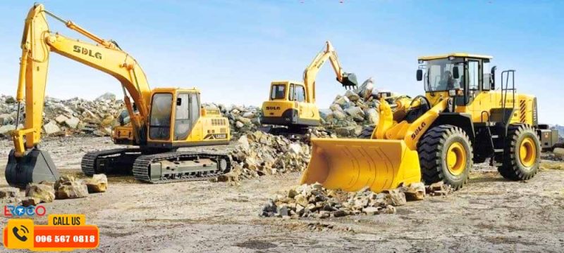 Eroco Việt Nam cung cấp những loại máy xây dựng nào?