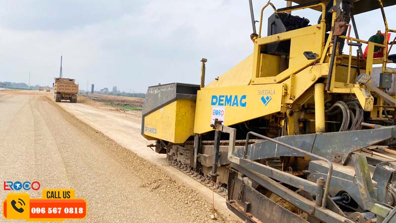 Dịch vụ cho thuê máy xây dựng Eroco Việt Nam