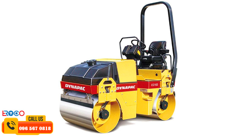 Xe lu Dynapac CC102 phù hợp với những công trình nào?