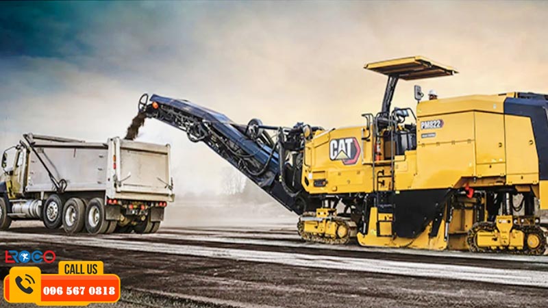Tìm hiểu về máy cào bóc trong thi công thảm bê tông nhựa hà nội